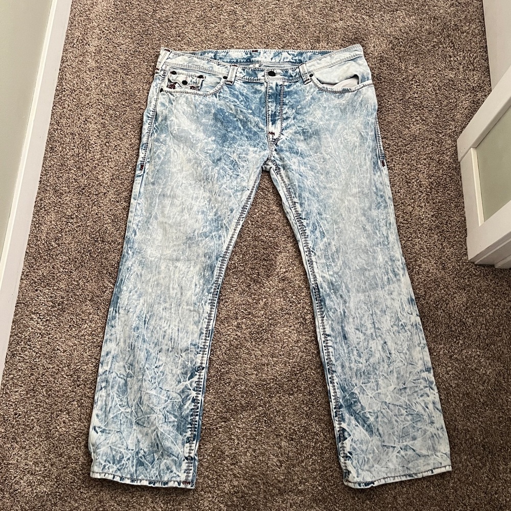 VINTAGE y2k DOUBLE STITCH TRUE RELIGION JEANS